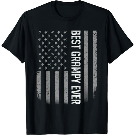 Best Grampy Ever American Flag Shirt Gifts For Father's day T-Shirt