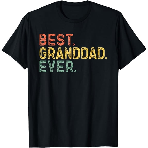 Best Granddad Ever Family Retro Vintage Grand-dad T-Shirt