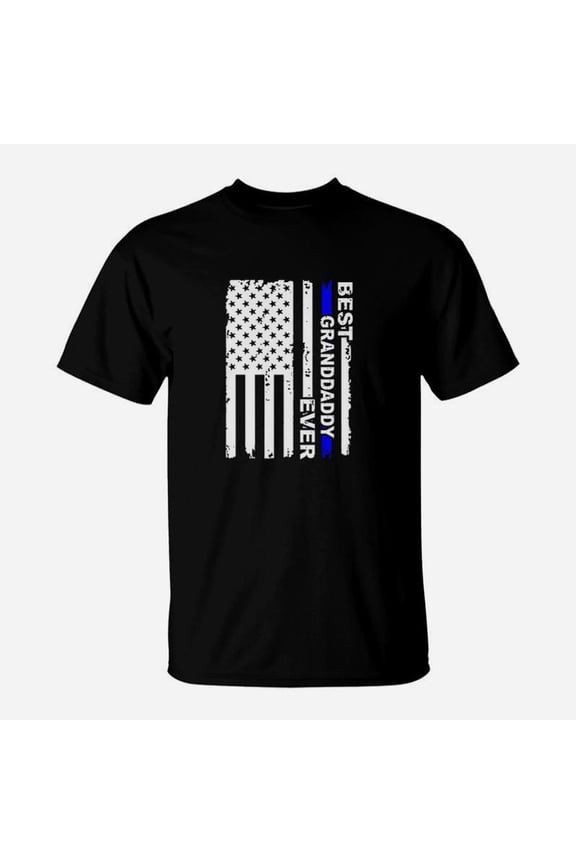 Best Granddaddy Ever Fathers Day American Flag TShirt