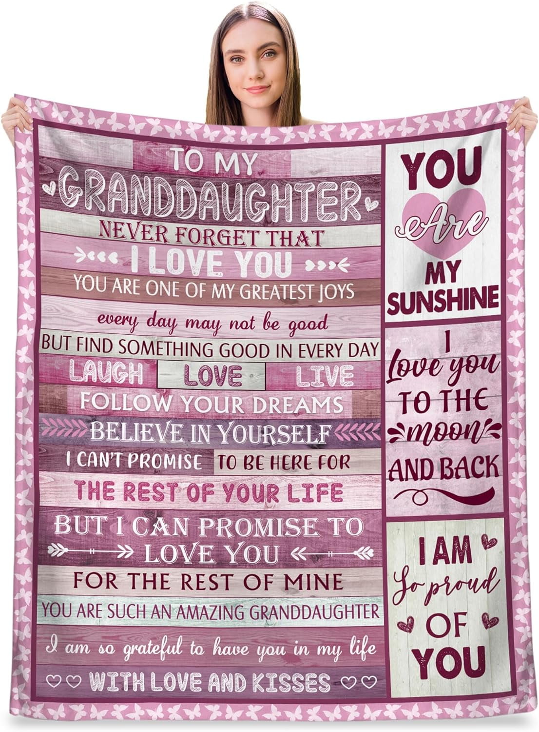 Best Granddaughter Gift from Grandma Nana Grandpa, Special Sweet Gift