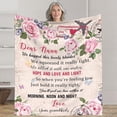 thumbnail image 1 of Best Grandma Blanket, Nana Throw Blanket 50" x 60", Grammy Gigi Granny Gifts Blanket from Granddkids, Birthday for Grandmother, 1 of 6
