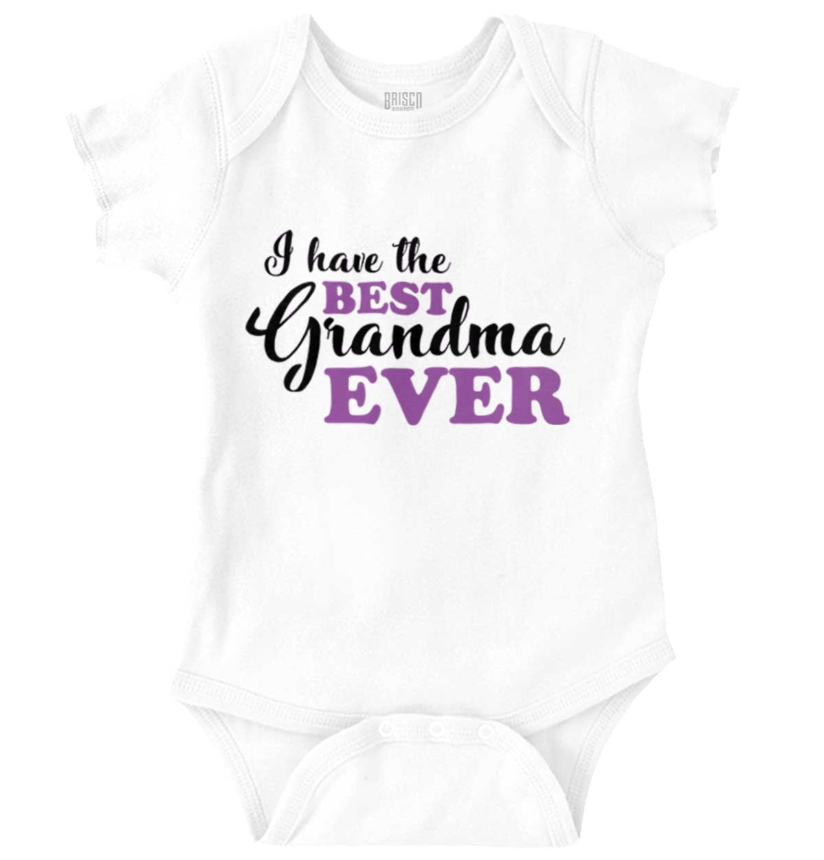 Best Grandma Ever Cute Nana Gram Bodysuit Jumper Girls Infant Baby