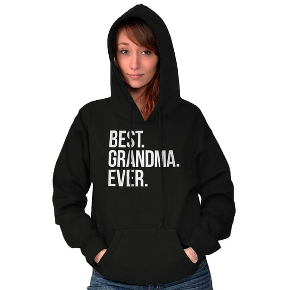 Best Grandma Ever Nanna Gigi Nan Cute Hoodie Sweatshirt Women Brisco Brands S