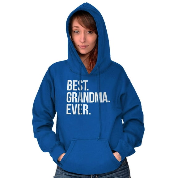 Best Grandma Ever Nanna Gigi Nan Cute Hoodie Sweatshirt Women Brisco Brands X