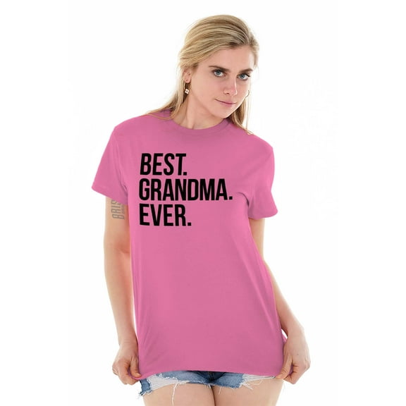 Best Grandma Ever Nanna Gigi Nan Cute Women's Plus Size Graphic Tee Brisco Brands 2X