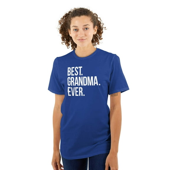 Best Grandma Ever Nanna Gigi Nan Cute Women's Graphic T Shirt Tees Brisco Brands M