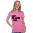 thumbnail image 1 of Best Grandma Ever Nanna Gigi Nan Cute Womens Slim Fit Graphic Tee Brisco Brands S, 1 of 4