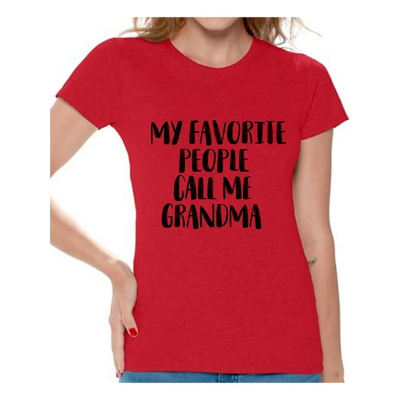 Best Grandma Gifts for Mother's Day Grandma T-shirt for Grandmother