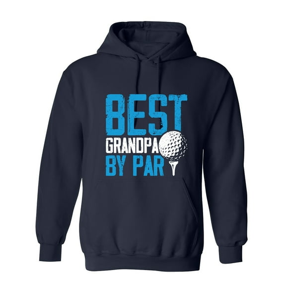 Best Grandpa By Par Sarcastic Humor Novelty Funny Men's Hoodies
