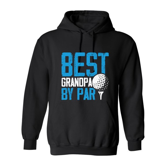 Best Grandpa By Par Sarcastic Humor Novelty Funny Men's Hoodies