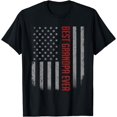 thumbnail image 1 of Best Grandpa Ever American Flag Shirt Gifts For Father's day T-Shirt, 1 of 4