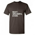 thumbnail image 1 of Best Grandpa Ever Christmas Apparel Adult Humor Novelty Sarcastic Premium Tshirt Xmas Holiday Anniversary Gift Hilarious Funny Saying Graphic Tees, 1 of 5