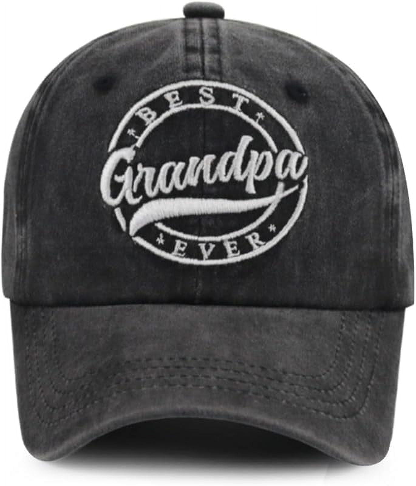 Funny Grandpa Hat - "This Is What An Awesome Grandpa Looks Like" Embroidered Baseball Cap - Adjustable Cotton, Great Gift - View #9