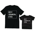 thumbnail image 1 of Best Grandpa Ever Men's T-Shirt Best Grandson Ever Kids Toddler Shirt Youth Baby, 1 of 3