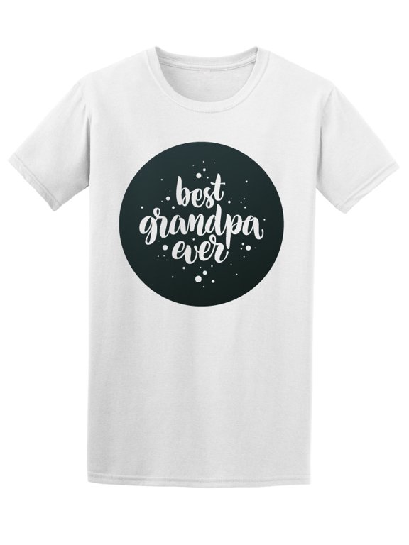 Best Grandpa Ever Round Logo Tee Men's -Image by Shutterstock