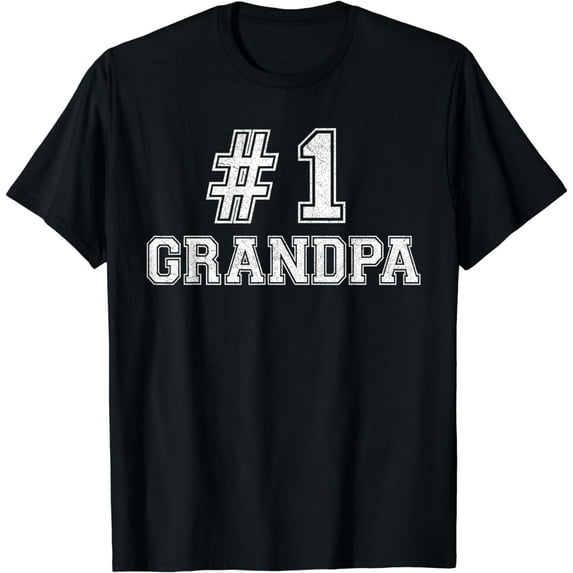 Best Grandpa Shirts For Men, Number One Grandpa T-Shirt