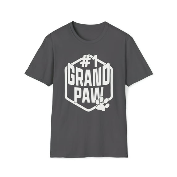 Best Grandpaw, Gildan Unisex Softstyle T-Shirt, Grandpa Graphic Tee, S-3XL