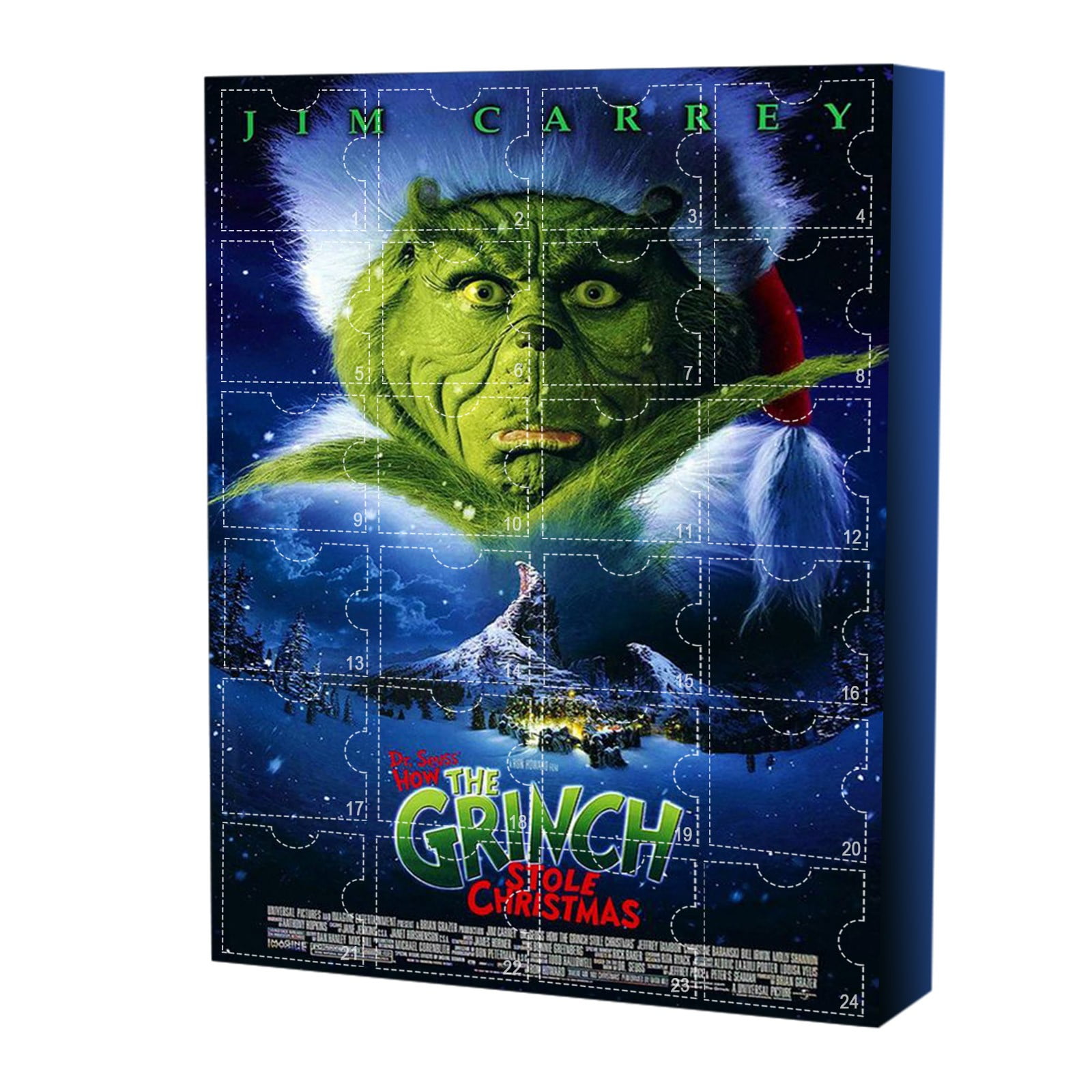 Best Grinch! UJUNAOR Christmas Advent Calendar Countdown Children's Advent Calendar Surprise Box
