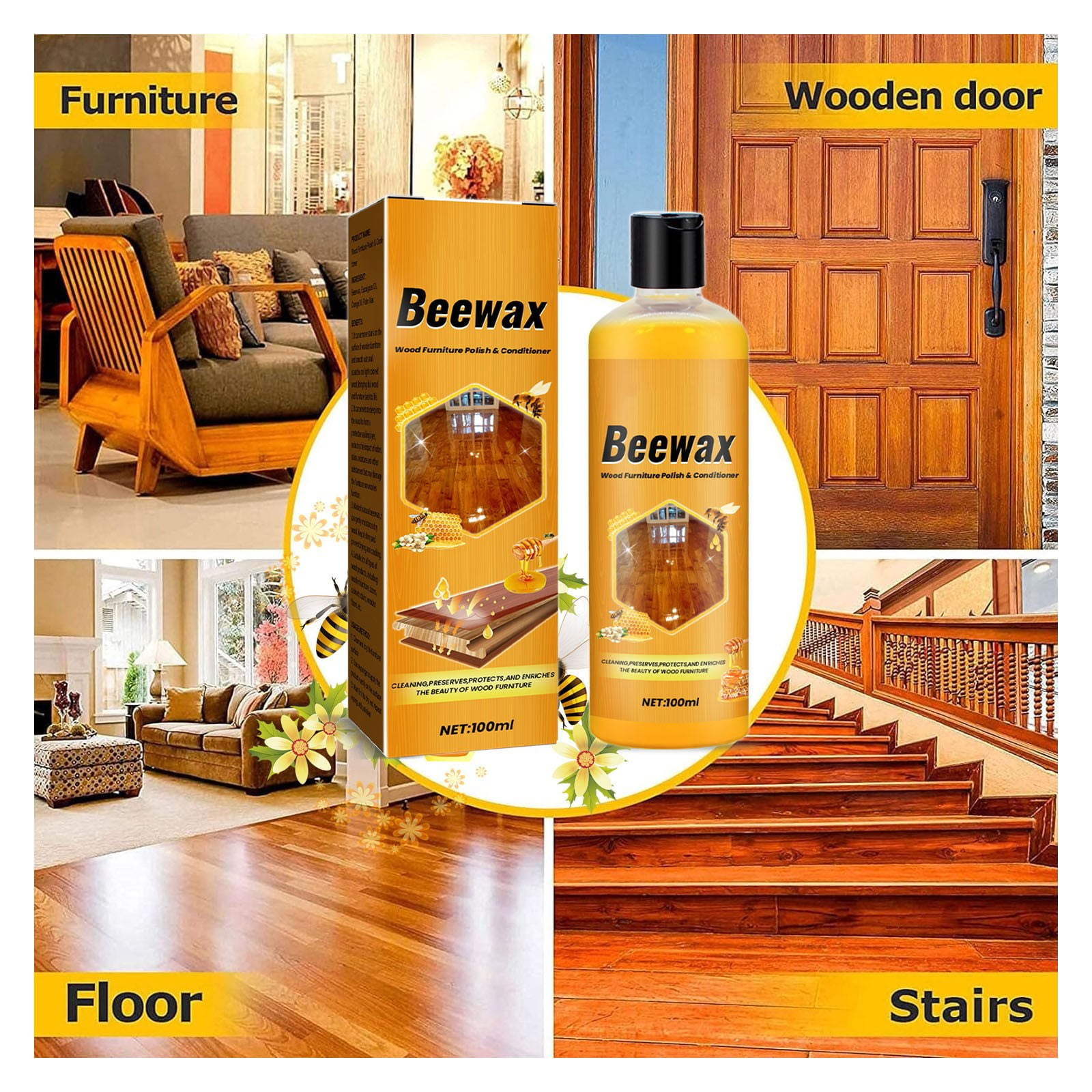 View of How to Polish Hardwood Floors and Restore Their Shine