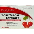 thumbnail image 1 of Best Health Sore Throat Relief, Cherry Flavor, Lozenge, Benzocaine / Menthol, 432 Count, 1 of 1