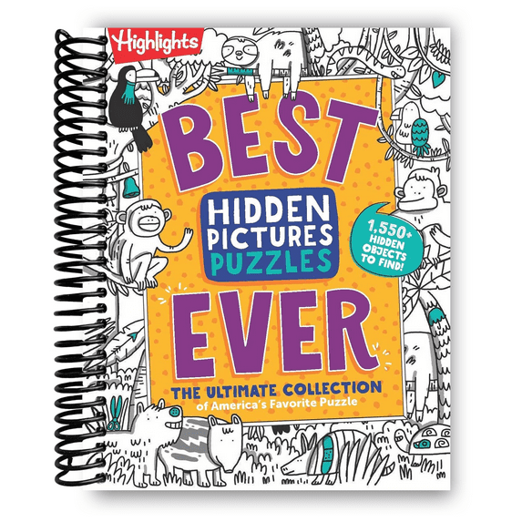 Best Hidden Pictures Puzzles Ever: The Ultimate Collection of America's Favorite Puzzle, (Spiral-Bound)