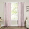 thumbnail image 1 of Best Home Fashion, Inc. Extra Wide Width Blackout Thermal Single Curtain Panel, 1 of 7