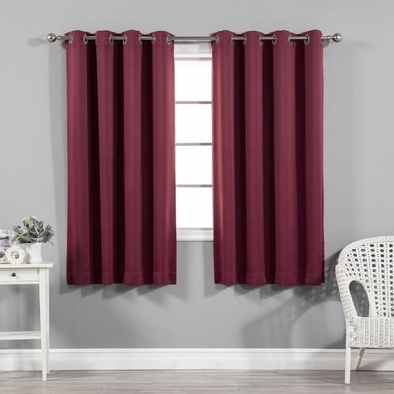 Best Home Fashion, Inc. Grommet Top Insulated Blackout Thermal Curtain Panels (Set of 2)