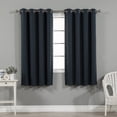 thumbnail image 1 of Best Home Fashion, Inc. Grommet Top Insulated Blackout Thermal Curtain Panels (Set of 2), 1 of 5