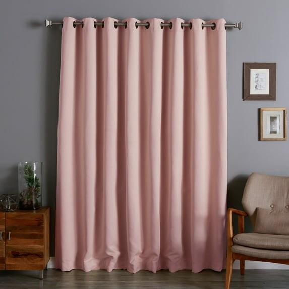 Best Home Fashion Wide Thermal Grommet Blackout Curtain