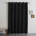 thumbnail image 1 of Best Home Fashion Wide Width Basic Solid Grommet Thermal Insulated Blackout Curtain 80-in W 108-in L, 1 of 1