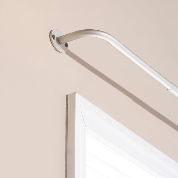 best home fashion wraparound blackout curtain rod