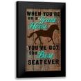 thumbnail image 1 of Best Horse 9x14 Black Modern Framed Museum Art Print Titled - Art Licensing Studio, 1 of 5