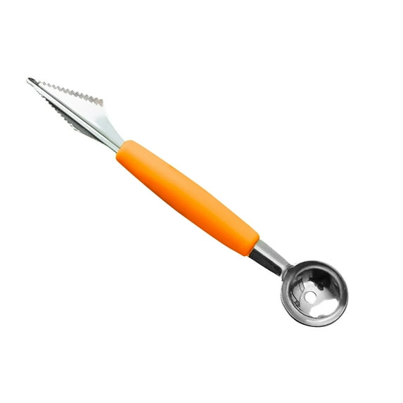 Best Hot Sale Pedty Tableware,1× Ball Digger,Stainless Steel Fruit Digger Cut Watermelon Artifact Fruit Ball Digger Round Spoon Cut Fruit Carving Knife Orange