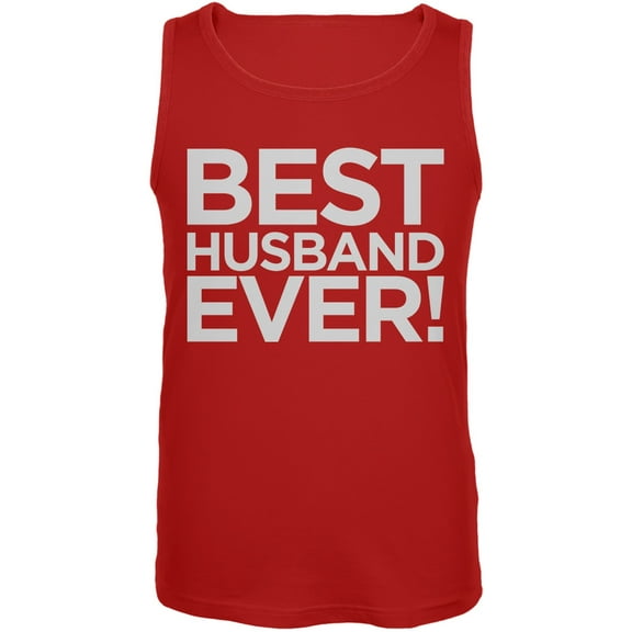 Best Husband Ever Red Mens Tank Top - Small