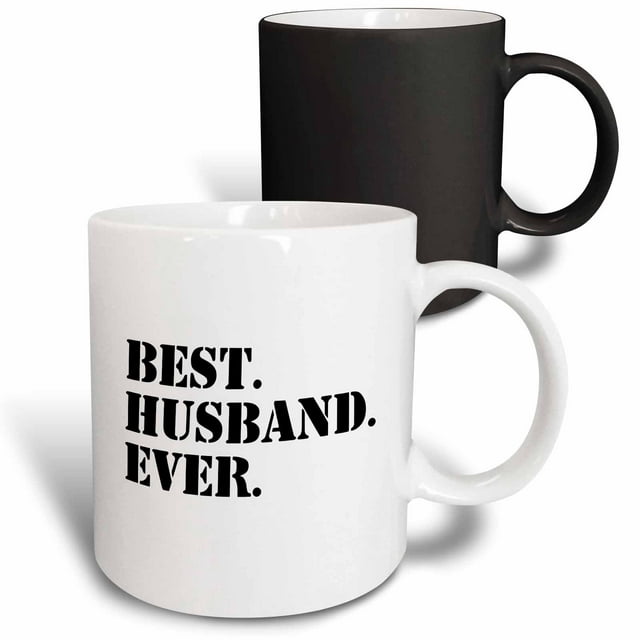 Best Husband Ever - Romantic love gift for him, Anniversary, Valentines Day 11oz Magic Transforming Mug mug-203246-3