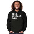 thumbnail image 1 of Best Husband Ever Trophy Hubby Gift Hoodie Hooded Sweatshirt Men Brisco Brands L, 1 of 6