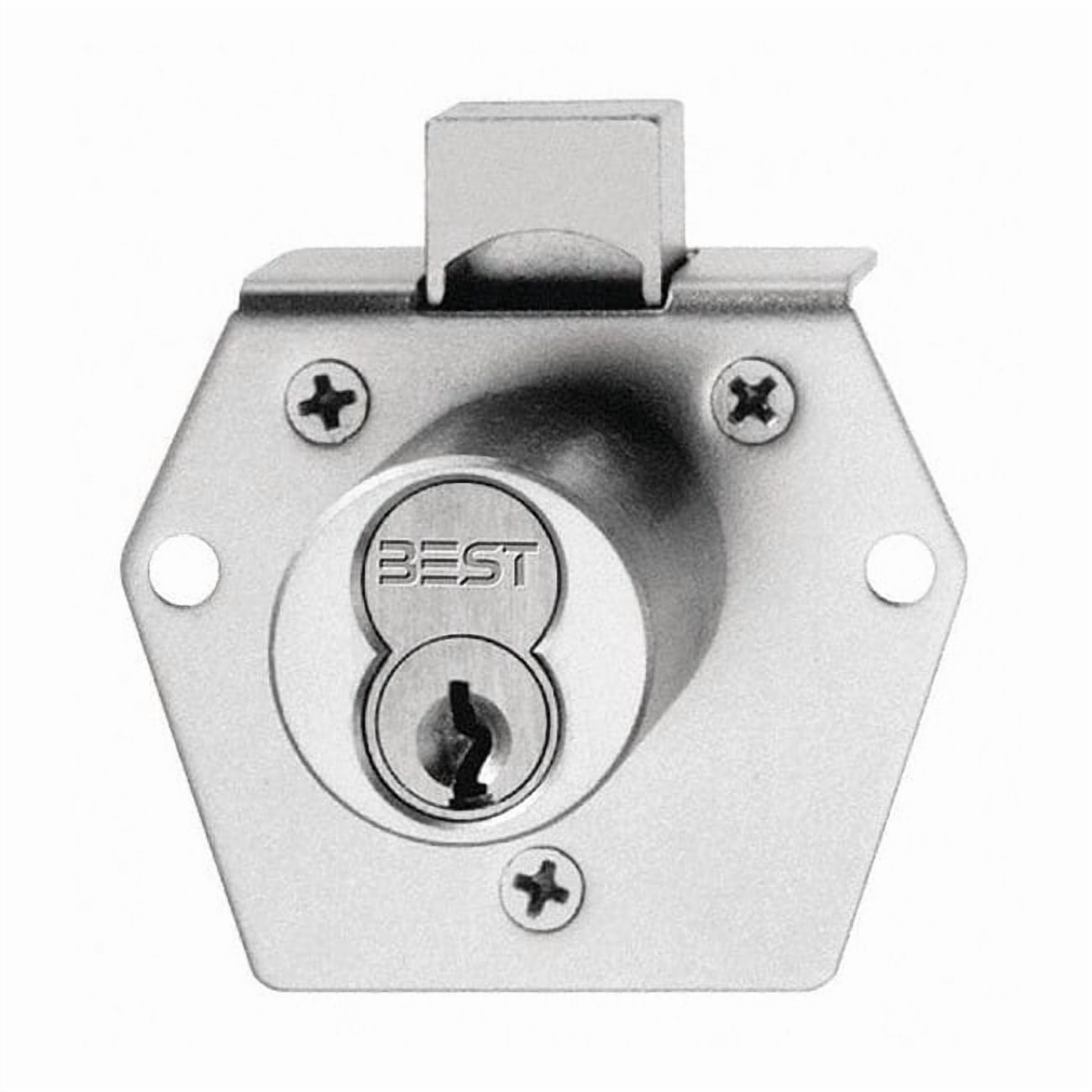 Deadbolt Cabinet Lock,Bright Chrome 5L7RD2625