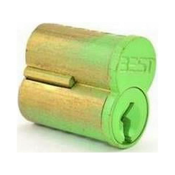 Best Interchangeable Core, Painted, Keyway Type A, 7 Pins 1CC7A2GREEN