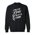 thumbnail image 1 of Best Is Yet To Come  Sweatshirt Women -Image by Shutterstock, Female Small, 1 of 4