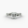 Best Jewel 2 Ct Emerald Cut Diamond Solitaire Engagement Ring 14K