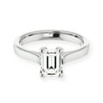 Best Jewel 2 Ct Emerald Cut Lab Created Simulated Diamond Gifts 14K
