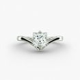 Best Jewel Princess Cut 1.8 Ct Lab Created Diamond Engagement Ring for