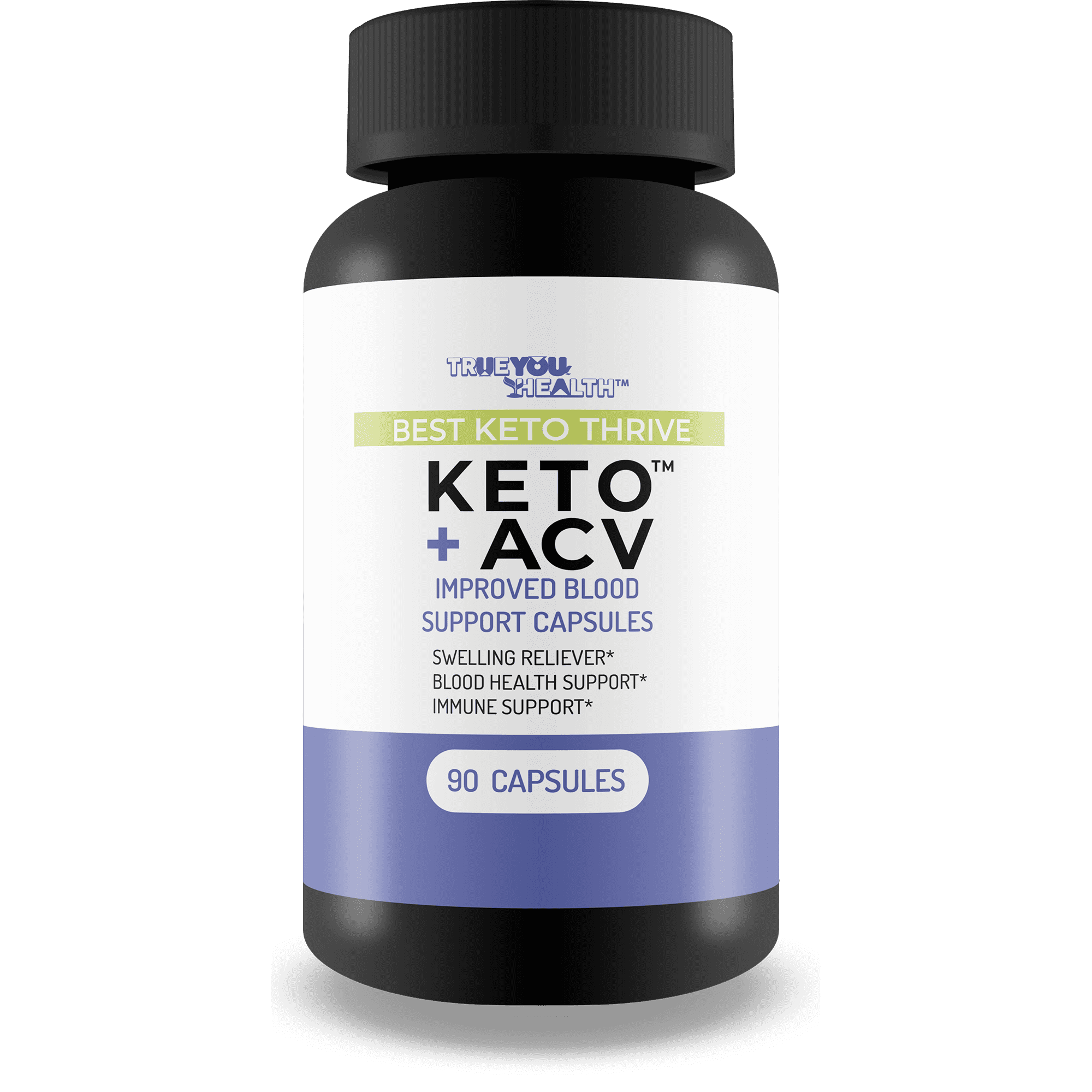 Best Keto Thrive Keto + Acv Improved Blood Support Capsules - Our Best Keto Friendly Blood Balance & Blood Flow Supplement for Blood Health, Sugar Health, Immune Support, & Healthy Swelling Response