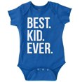 thumbnail image 1 of Best Kid Ever Child Parents Funny Romper Boys or Girls Infant Baby Brisco Brands 6M, 1 of 7
