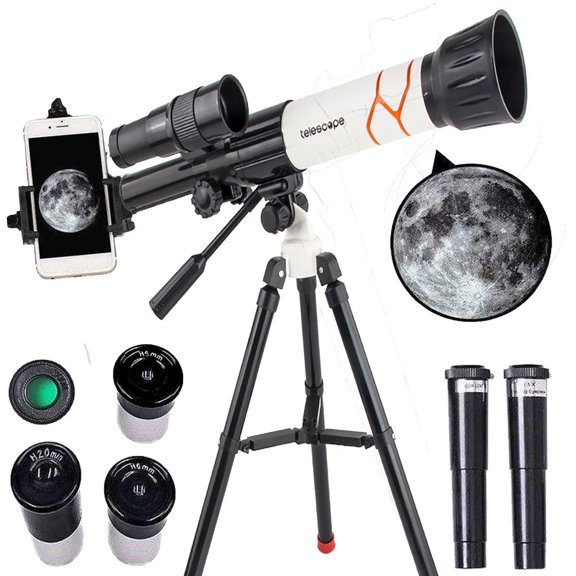 Best Kids Beginners Telescope 100X Astronomical Telescope with Tripod