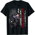 thumbnail image 1 of Best Lab Dad Ever Labrador Dog American Flag Fathers Day T-Shirt, 1 of 5