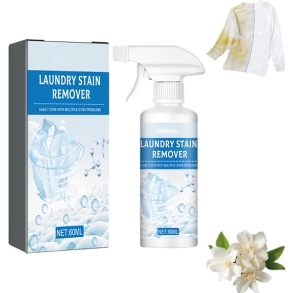 Best Laundry Stain Remover for Clothes, Best Stain Remover for Clothes Laundry, Clothing Emulsifier Stain Remover, Non-ionic Laundry Pre-Treatment (1PCS)