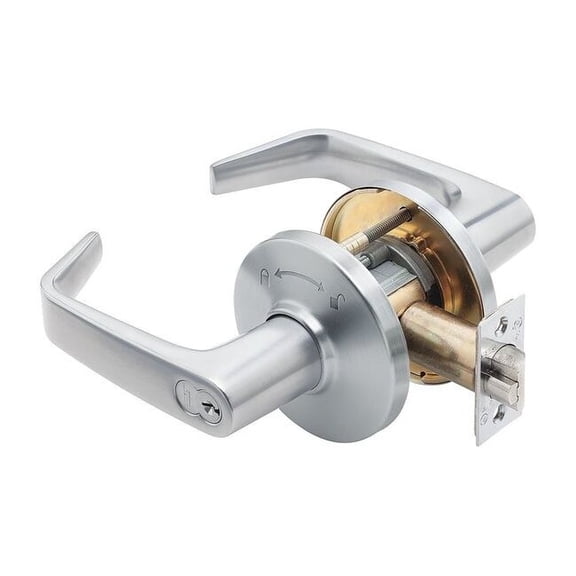 Best Lever Lockset, Mechanical, Intruder, Grd. 1 9K37IN15DS3626