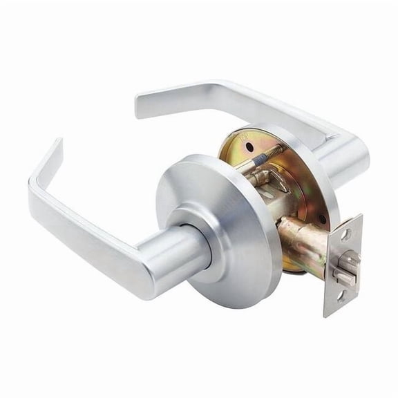 Lever Lockset, Mechanical, Passage, Grd. 2 7KC30N15DSTK626