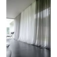 thumbnail image 1 of Best Linen White Voile Rod Pocket Sheer Curtains, 120”, 1 of 1